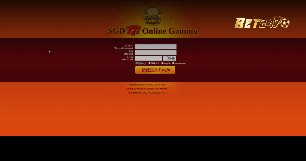 SGD777 – Nền Tảng Live Casino Uy Tín Hàng Đầu Châu Á