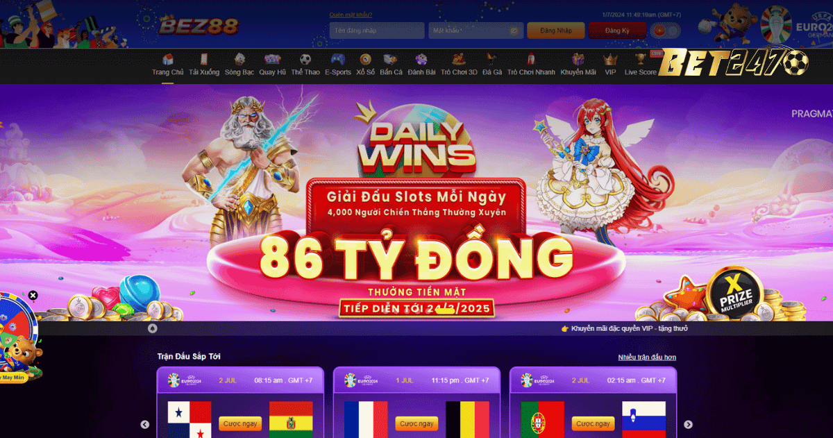 BEZ88 – Lựa Chọn Hàng Đầu Trong Cá Cược Thể Thao, Casino Và Game