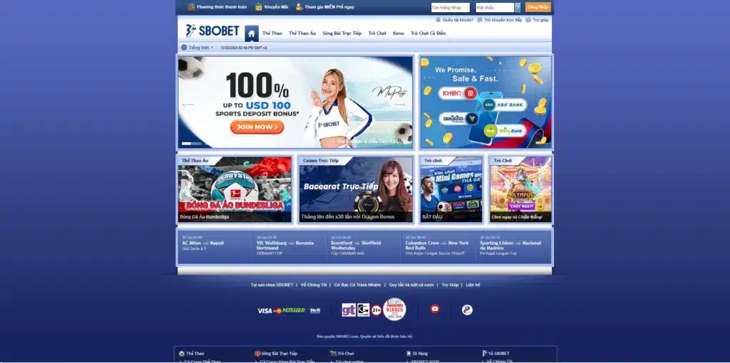 SBOBET – Lựa Chọn Hàng Đầu Cho Cá Cược Thể Thao