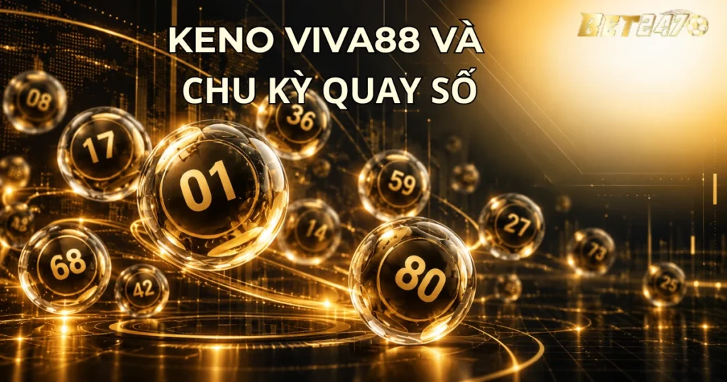 keno viva88 và chu kỳ quay số, kỳ quay Keno VIVA88, dãy số VIVA88